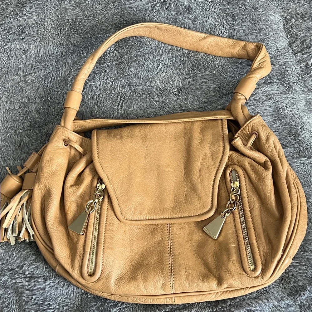 See By Chloe Tan Leather Hobo Bag
